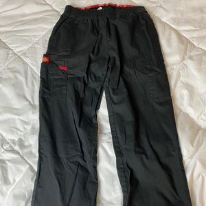 Dickies black scrub bottoms. Medium. Used - good